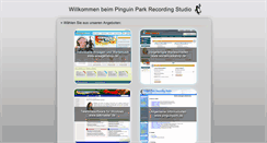 Desktop Screenshot of pinguinpark.de