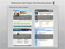 Tablet Screenshot of pinguinpark.de